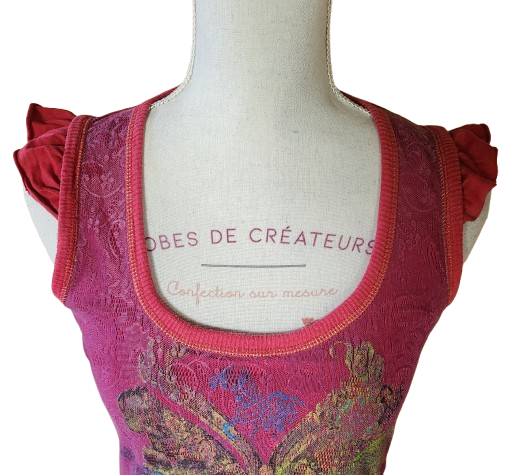 Tee-shirt avec volants DESIGUAL