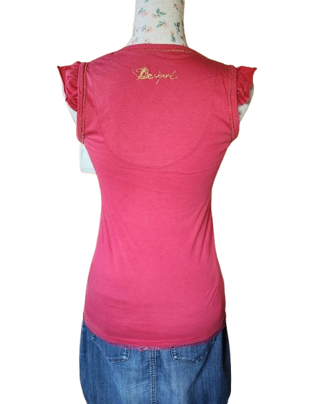 Tee-shirt avec volants DESIGUAL