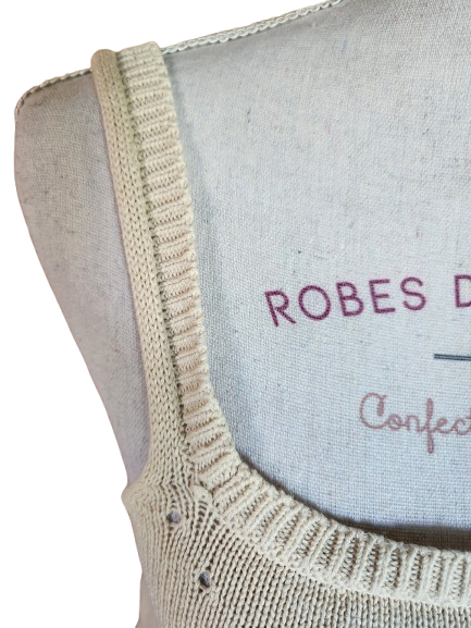Débardeur en maille légère Coup de Foudre