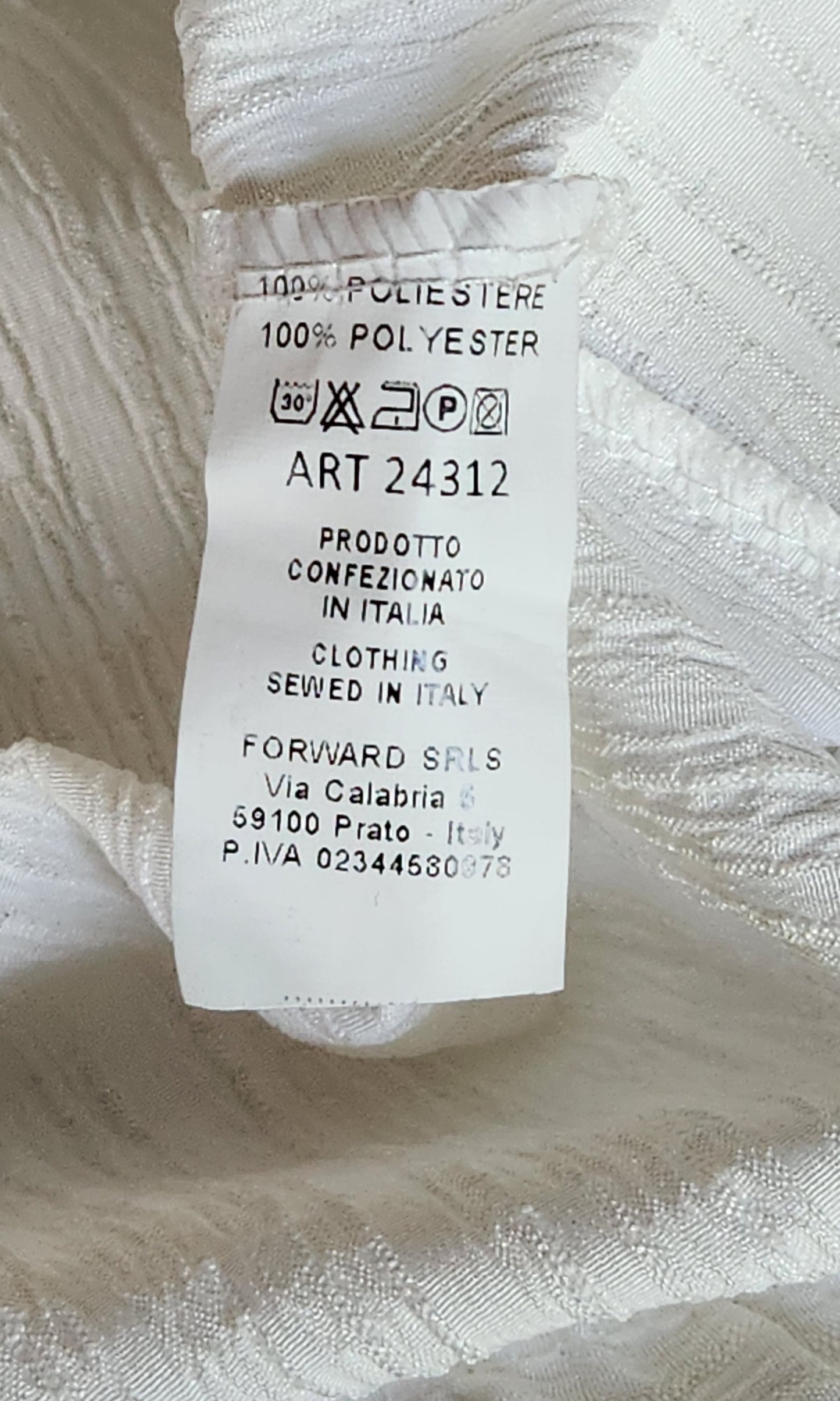 Robe cache-coeur Made in Italy