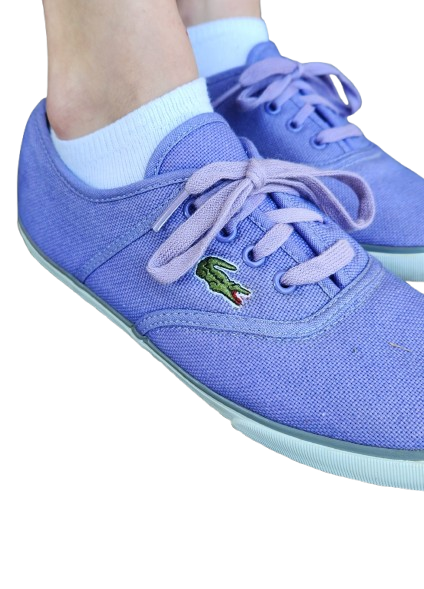 Baskets/tennis basses en tissu LACOSTE
