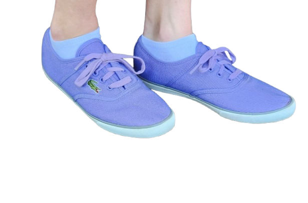 Baskets/tennis basses en tissu LACOSTE
