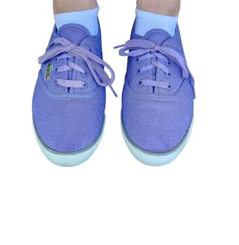 Baskets/tennis basses en tissu LACOSTE