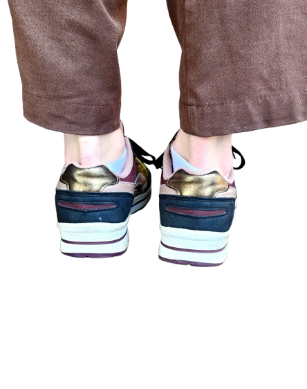 Baskets/sneakers fantaisie à paillettes Grain de Malice