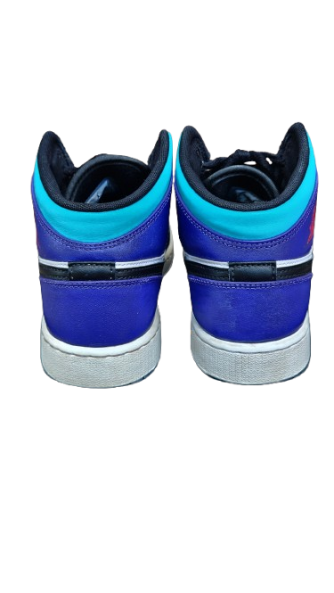 Baskets Air Jordan 1 Mid Bright Concord GS