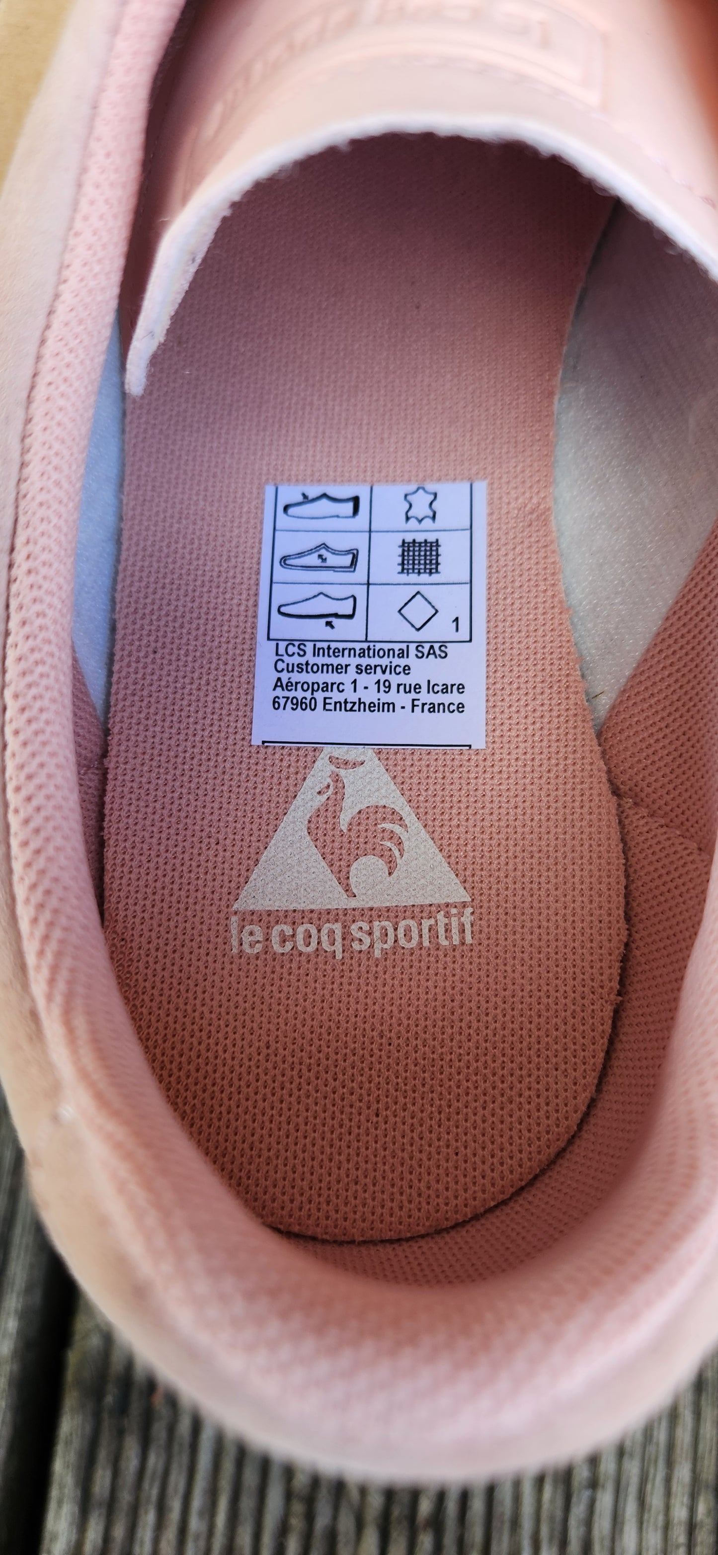 Baskets/sneakers en cuir - Charline Nubuck - Le Coq Sportif
