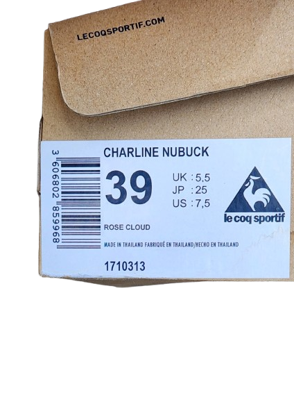 Baskets/sneakers en cuir - Charline Nubuck - Le Coq Sportif