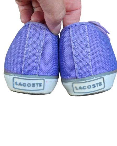 Baskets/tennis basses en tissu LACOSTE