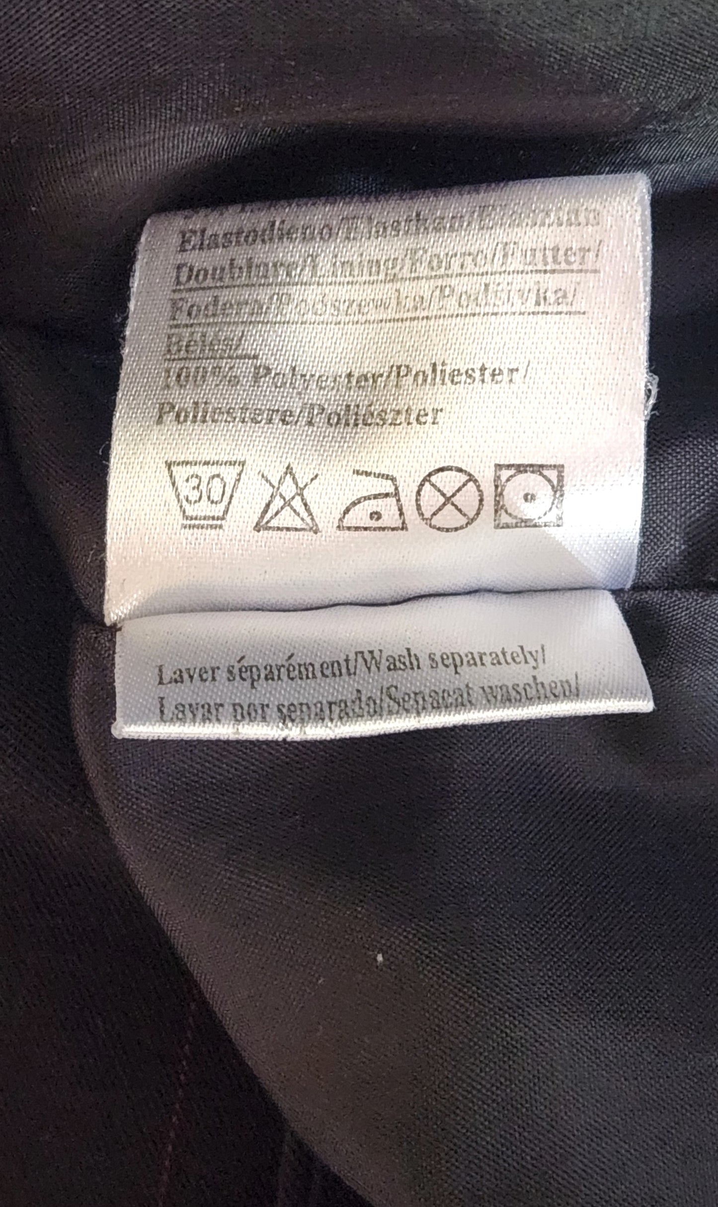 Veste blazer finement rayée Clara Vitti