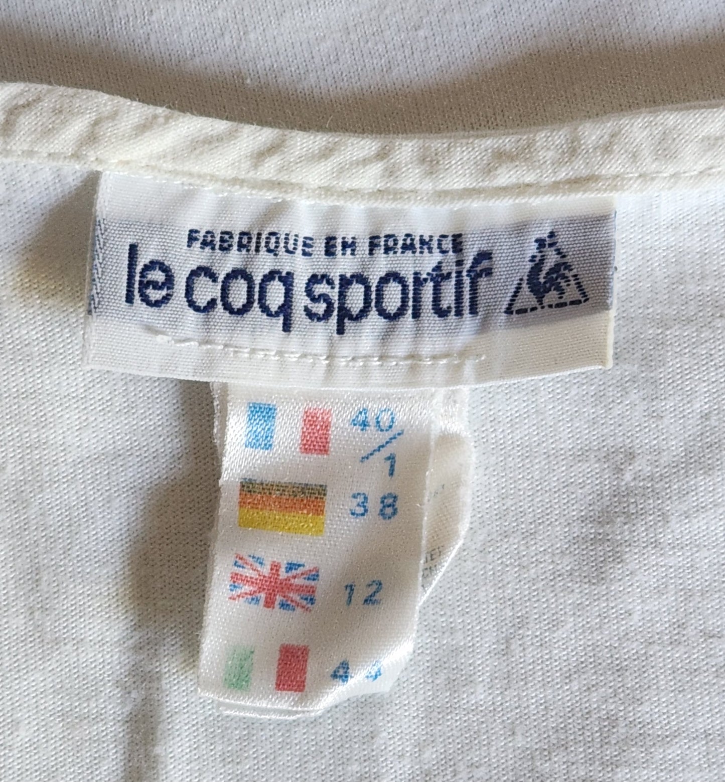 Tee-shirt vintage 80's Le Coq Sportif