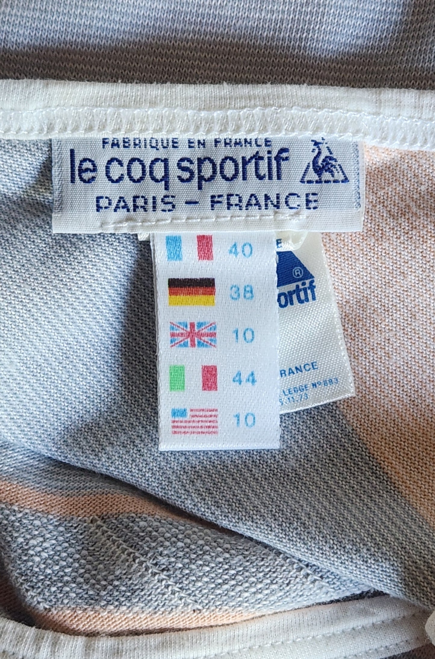 Tee-shirt vintage 80's Le Coq Sportif