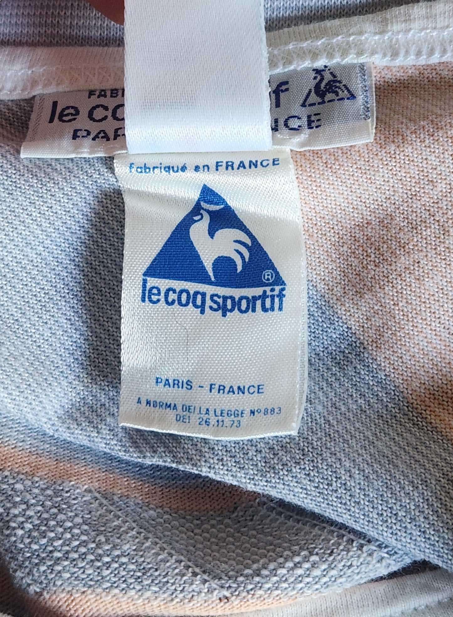 Tee-shirt vintage 80's Le Coq Sportif
