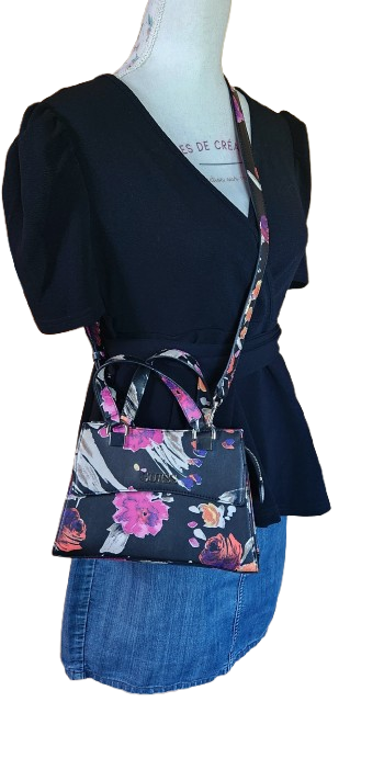 Sac à main Dalma floral en similicuir GUESS neuf