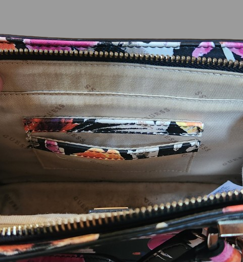 Sac à main Dalma floral en similicuir GUESS neuf