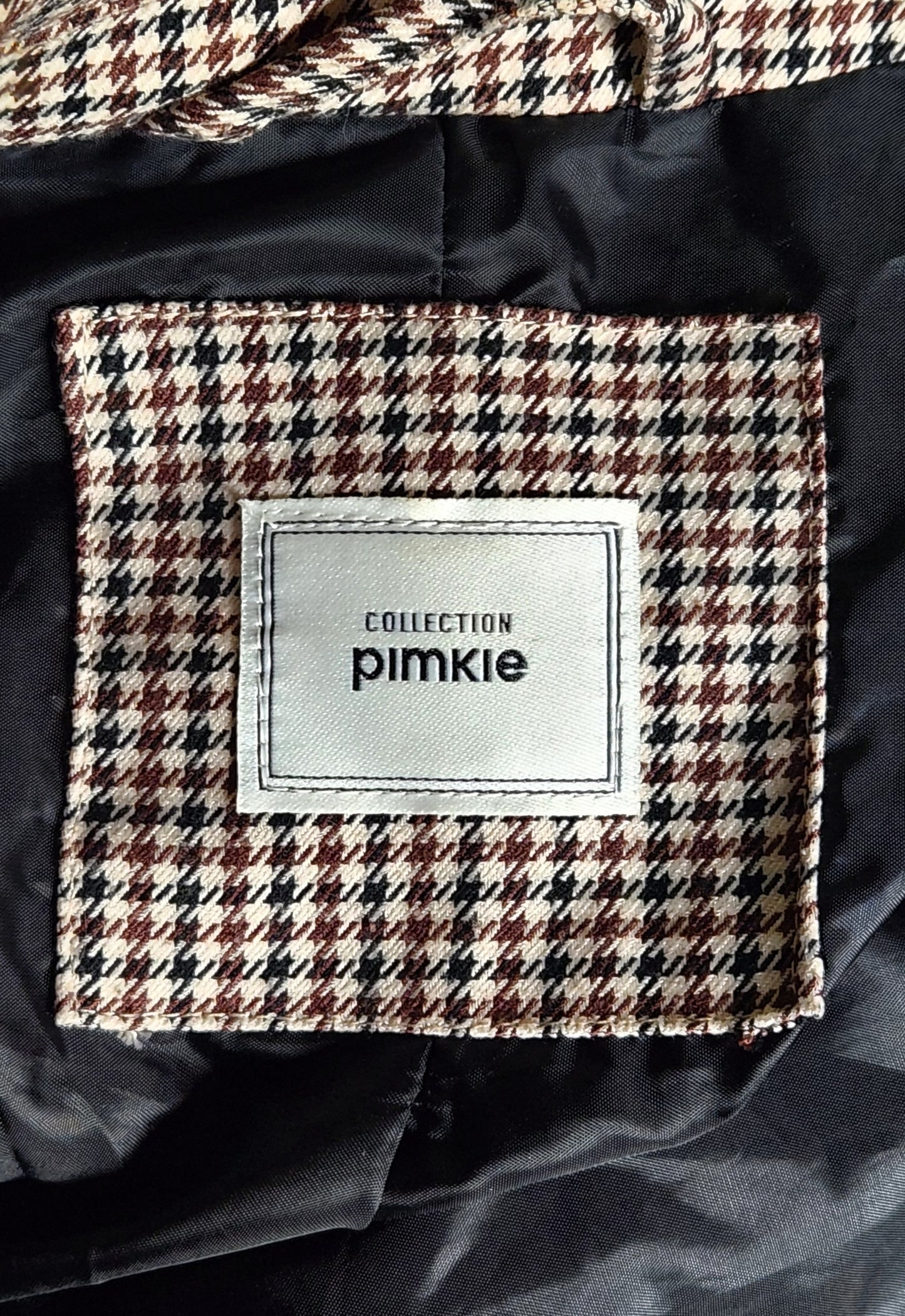 Veste blazer pied-de-poule Pimkie