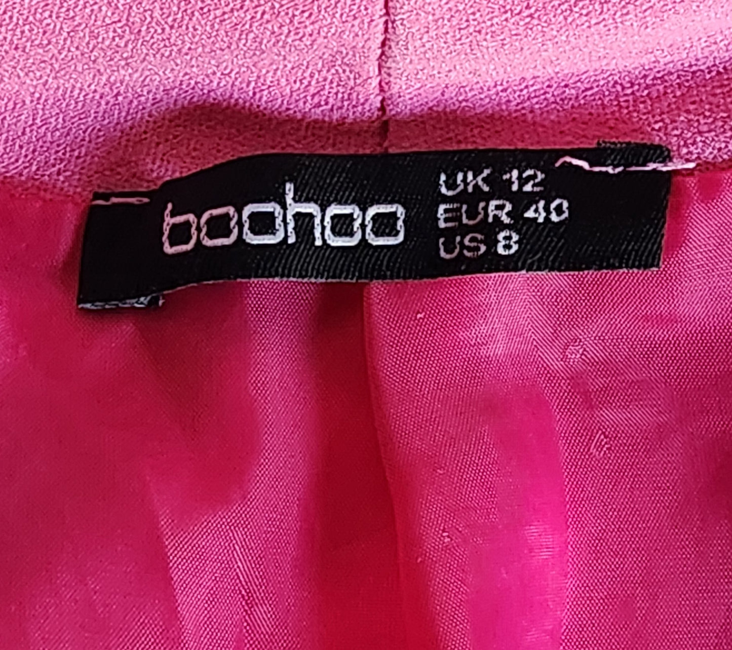 Veste blazer longue Boohoo