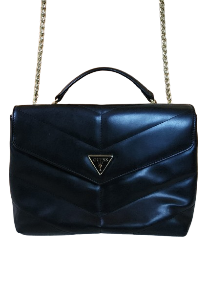 Magnifique sac à main avec chaîne dorée GUESS