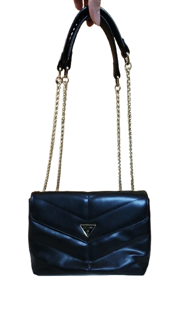 Magnifique sac à main avec chaîne dorée GUESS