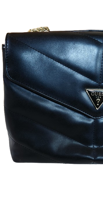 Magnifique sac à main avec chaîne dorée GUESS