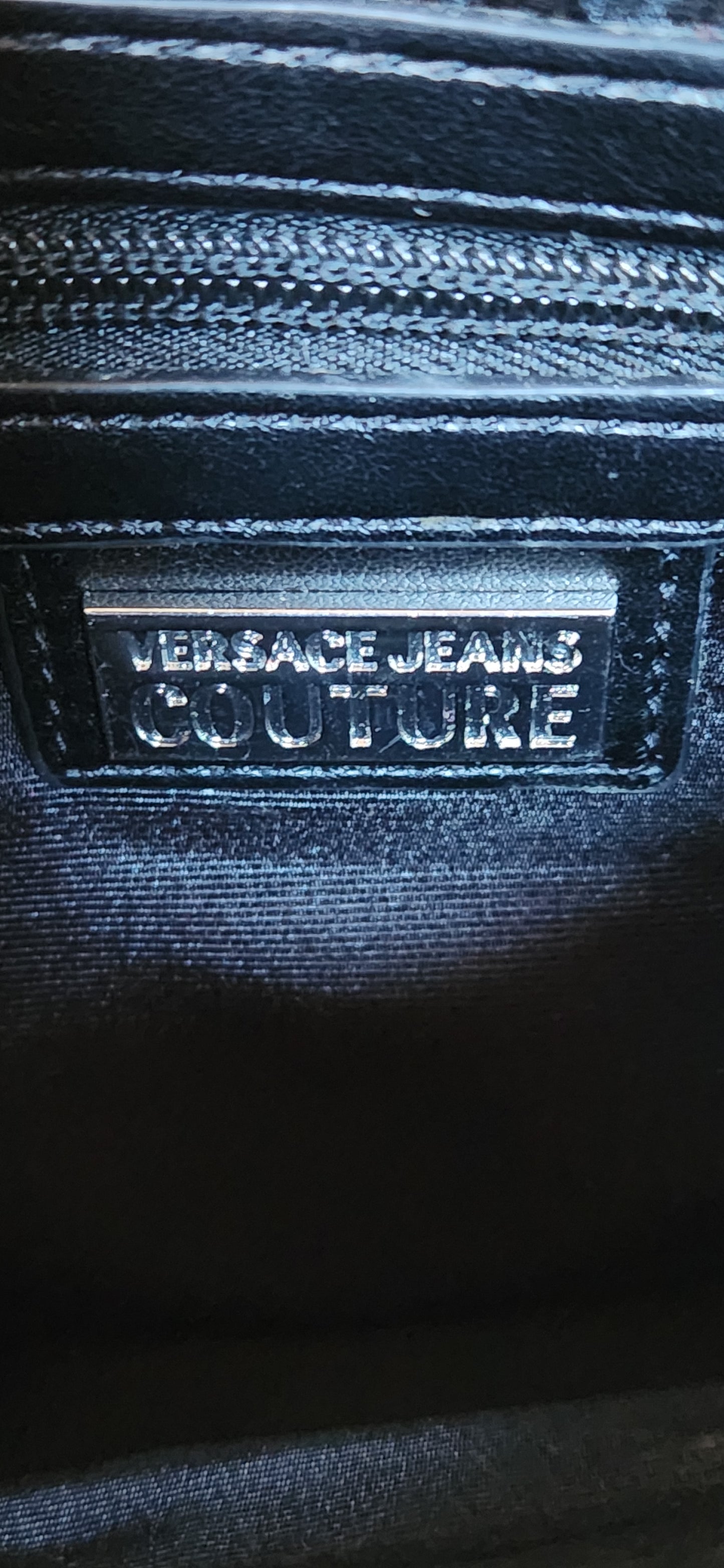 Magnifique sac à main imitation croco VERSACE COUTURE