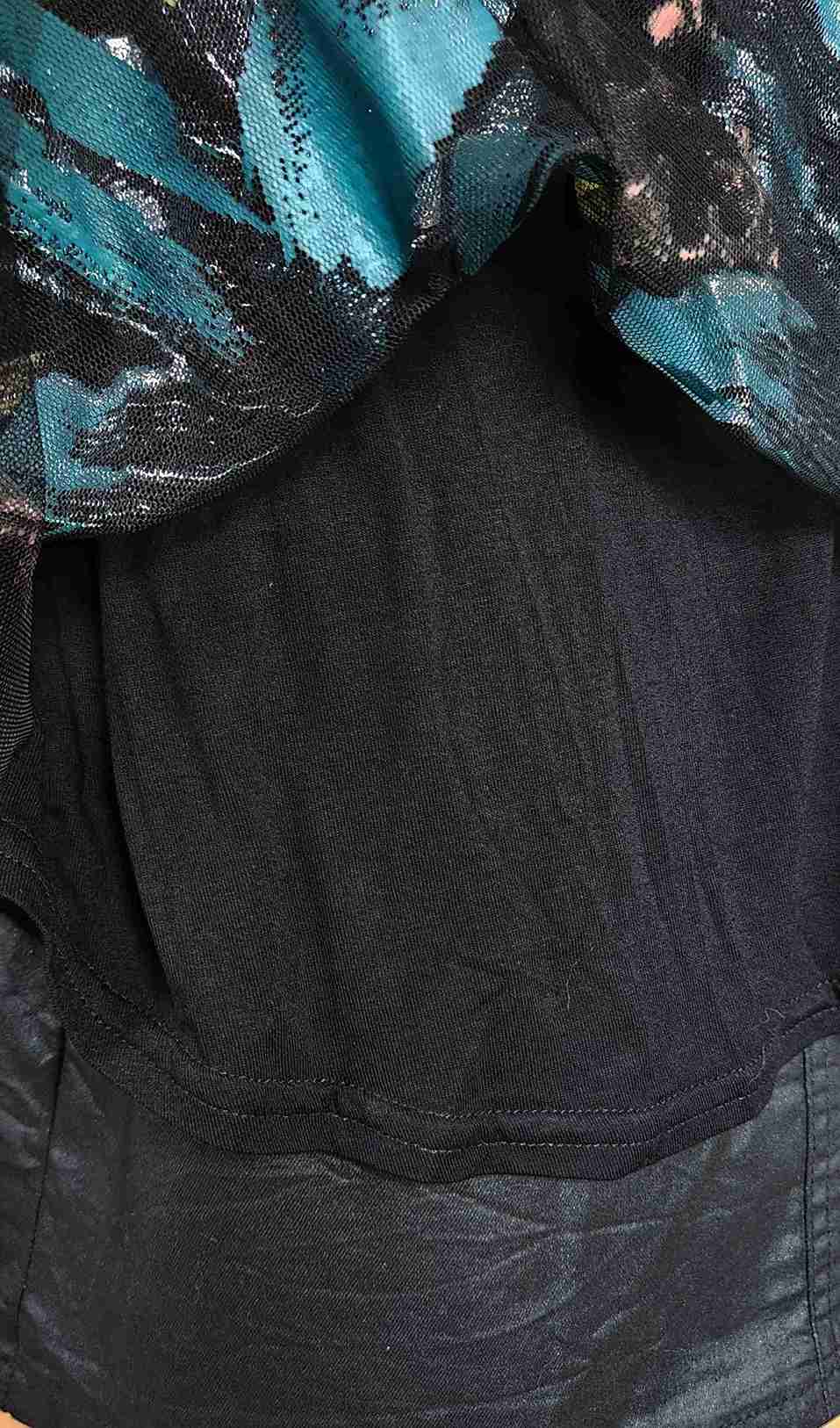 Blouse en voile imprimé Toscane
