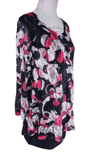 Blouse en dentelle colorée Toscane