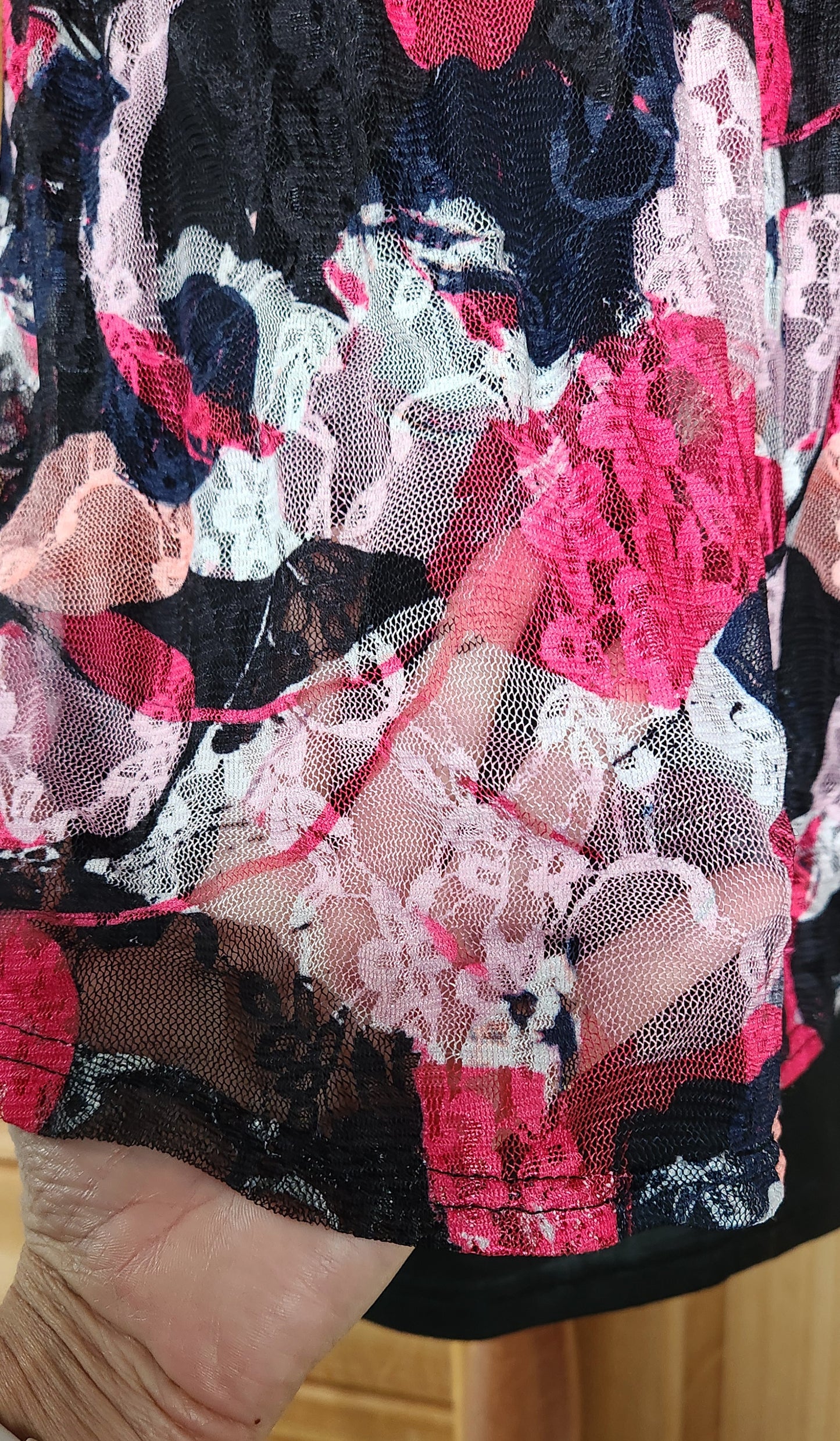 Blouse en dentelle colorée Toscane