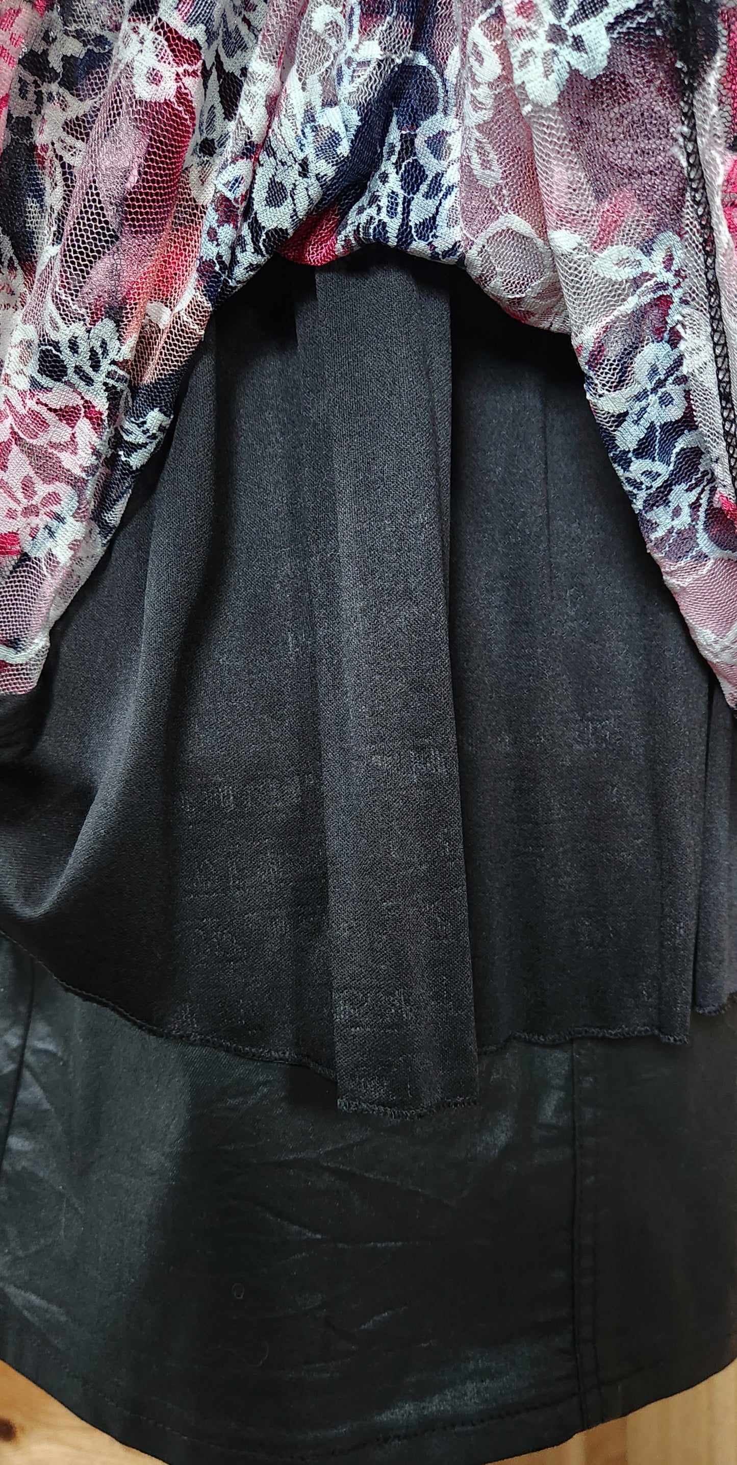 Blouse en dentelle colorée Toscane