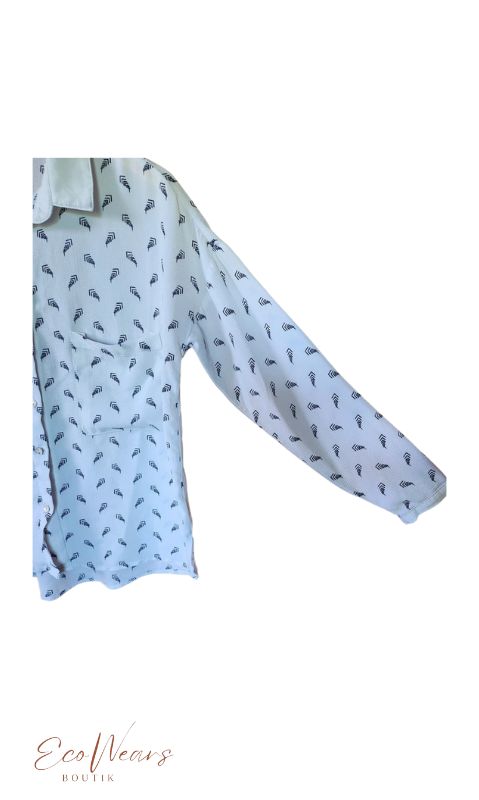 Chemisier texturé à motifs Sweewë