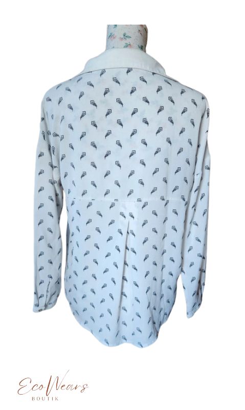 Chemisier texturé à motifs Sweewë