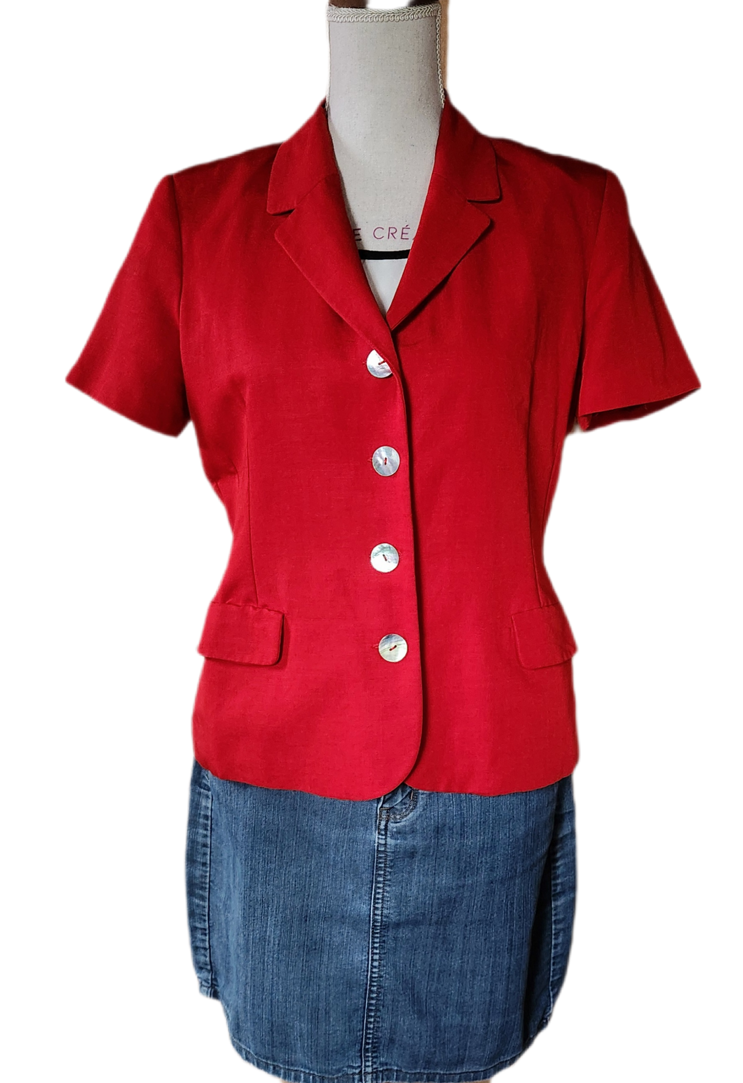 Veste blazer manches courtes Etam