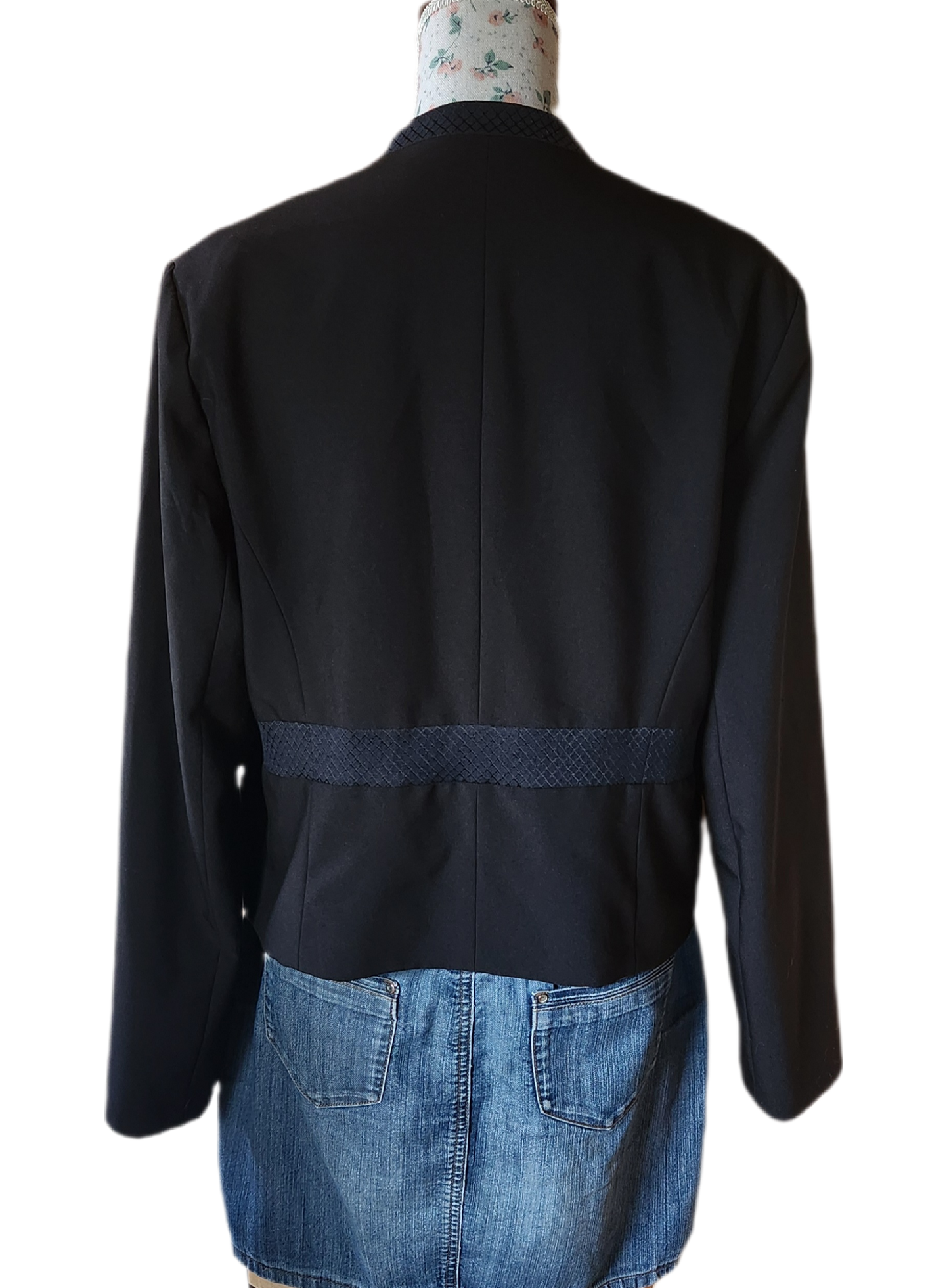 Veste blazer noire Grain de Malice
