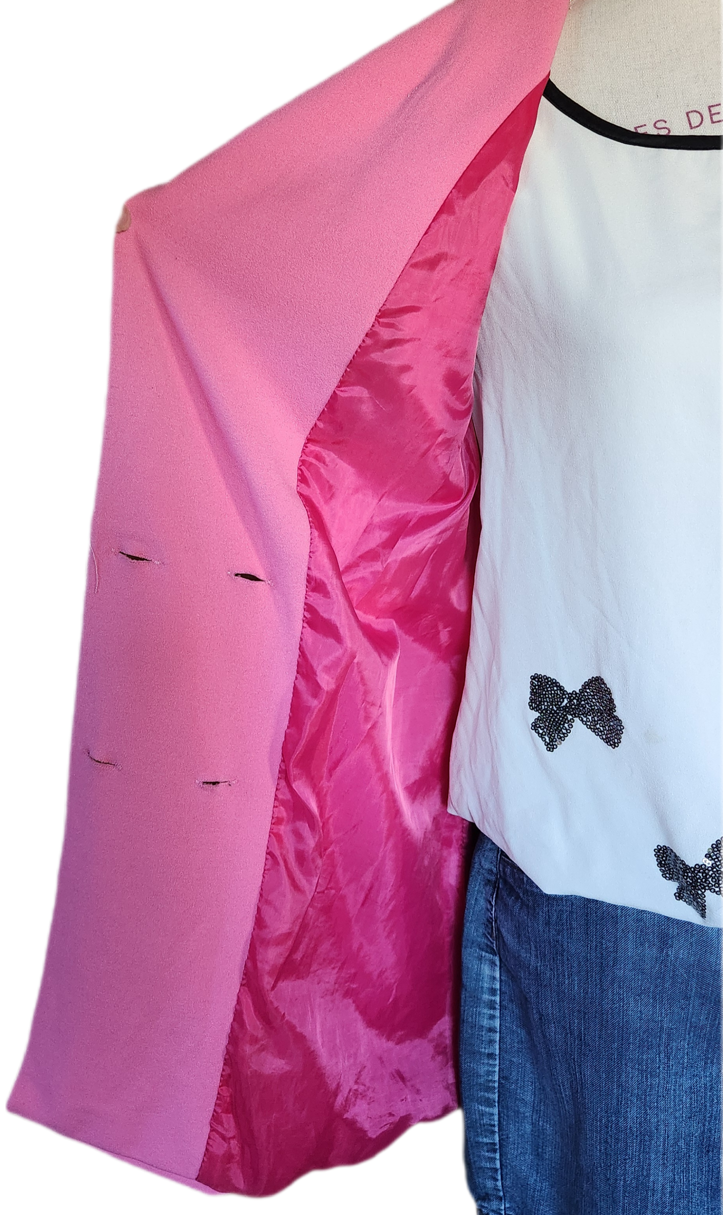 Veste blazer longue Boohoo