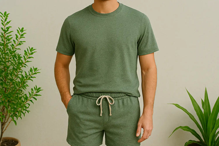 un homme en tenue de sport vintage