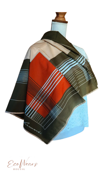 Foulard à formes géométriques LEONARDI