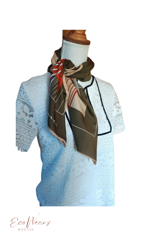 Foulard à formes géométriques LEONARDI