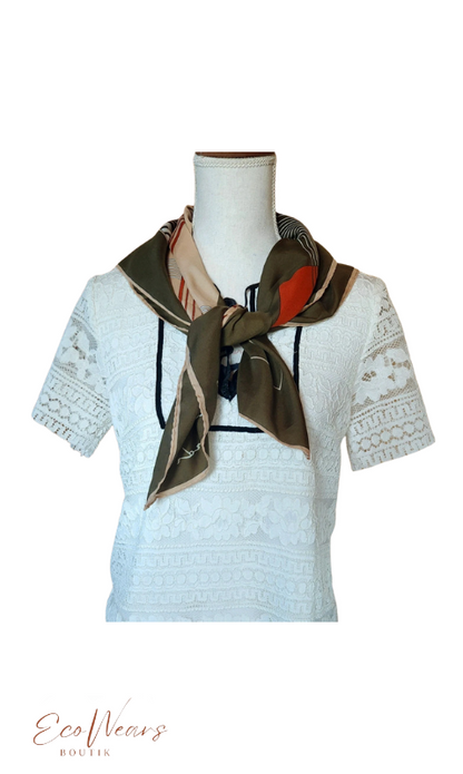 Foulard à formes géométriques LEONARDI