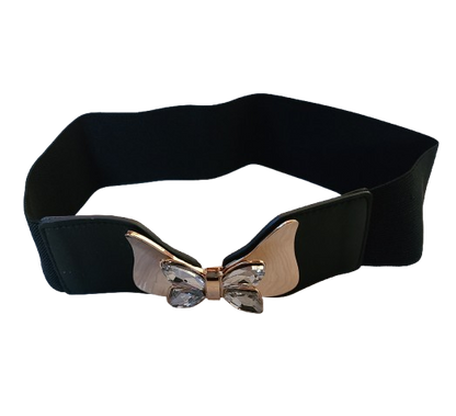 Large ceinture élastique boucle papillon