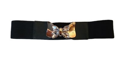 Large ceinture élastique boucle papillon