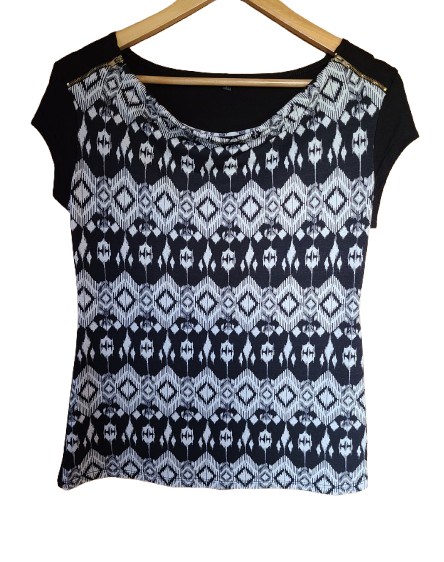 Tee-shirt imprimé sans manche