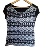 Tee-shirt imprimé sans manche