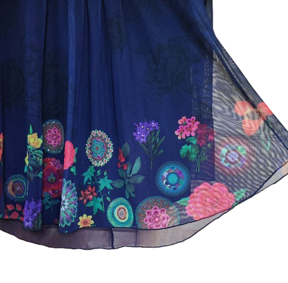 Blouse en voile avec strass Desigual