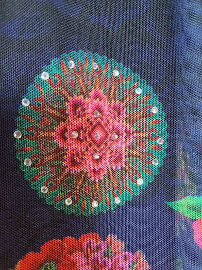 Blouse en voile avec strass Desigual