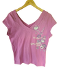 Tee-shirt imprimé floral avec sequins In Extenso