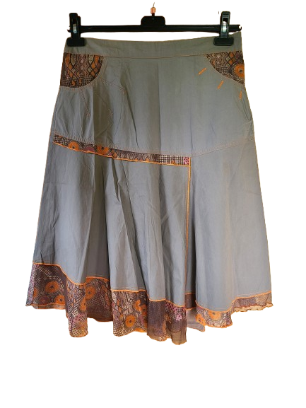 Jupe asymétrique avec voile Patrice Bréal