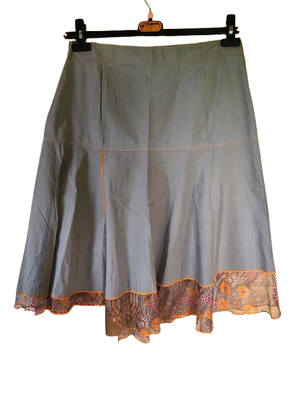 Jupe asymétrique avec voile Patrice Bréal
