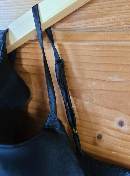 Combi-short satiné épaules dénudées Boohoo