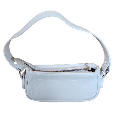 Petit sac à main/pochette imitation croco PrettyLittleThing