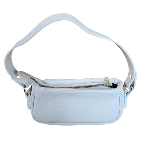 Petit sac à main/pochette imitation croco PrettyLittleThing