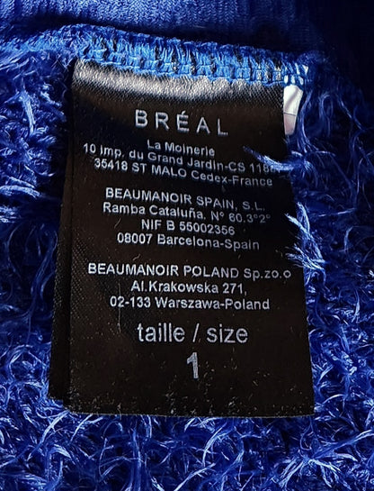 Pull doux bi-matière Bréal